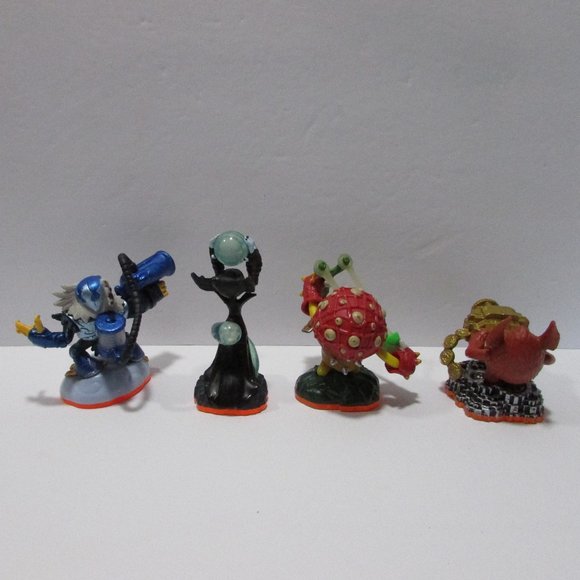 Skylander lot Giant Pumpkin Tree Swarm Whirlwind Rider Cynder Jet Hex Trigger - Picture 7 of 7